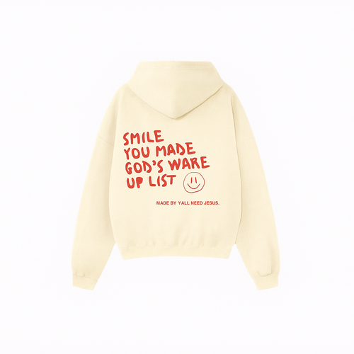 God’s Wake Up List Hoodie