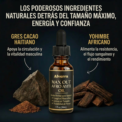 MaxOut Oil - Crece Hasta 3" En 90 Días