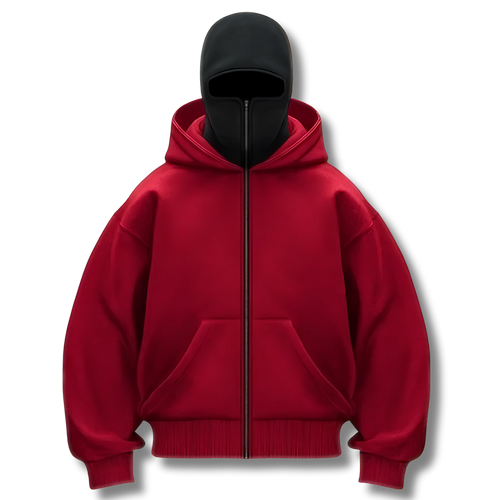 Ski Mask Zip Hoodie | Unisex